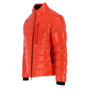 <b>Men's</b> New Fashion Goose Puffer <b>Jacket</b> Windproof Hooded Coat Parka Embroidered Technics Canvas Front Warm for Outdoor - Product Image 4