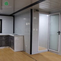 Maison conteneur préfabriquée de 20 pieds à deux étages, modulaire, pliable, mobile, style loft, maisons en vente au Mexique, maisons conteneurs modernes