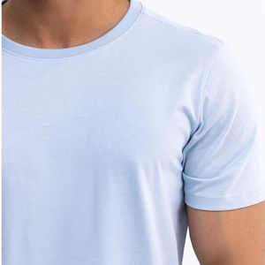 Custom <b>100</b>% Cotton <b>Polyester</b> Knitted Fabric Blank High Quality Regular Fit Casual Men's OEM ODM Manufacturer T-<b>Shirts</b> - Product Image 4