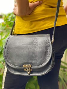 Borse a tracolla in vera pelle nere versatili da donna all'ingrosso di alta qualità borse a tracolla in pelle di grande capacità - Product Image 4