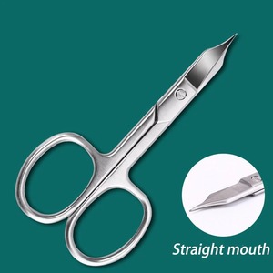 Tijeras Profesionales Rusas para Manicura de Acero Inoxidable con Orificio Cuadrado para Bebés y Adultos - Corta Cutículas y Removedor de Cutículas - Product Image 3