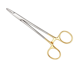 Pince à aiguille chirurgicale en acier inoxydable couleur or pour chirurgie esthétique des paupières doubles, certifiée CE MEDIGROW, pour liposuccion - Product Image 6