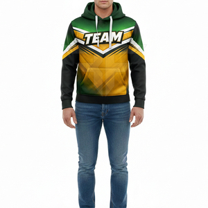 Sweat à capuche thermique en molleton 100 % coton, 320 g, imperméable, avec fermeture éclair intégrale YKK en métal, certifié GOTS, durable et écologique - Product Image 3