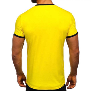 เสื้อยืดแขนสั้นผู้ชายปี 2026 ทรงปกติ ระบายอากาศได้ดี ผลิตจากผ้าวอร์สเตดที่เป็นมิตรกับสิ่งแวดล้อม ปรับแต่งสีพื้นได้ ผลิตจากผ้าฝ้าย - Product Image 4