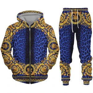 Conjunto Deportivo Personalizado con Estampado Gráfico, Chaqueta y Pantalones a Juego para Entrenamiento - Product Image 3