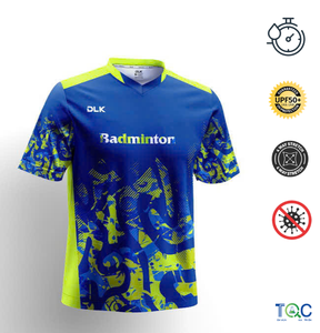 Hombres Unisex Moderno Cómodo Super 4Way Stretch Simple Blanco Banco de impresión de gran tamaño transpirable Material Pickleball Camisetas - Product Image 2