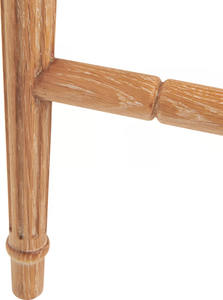 Silla de Comedor Moderna Neoclásica con Acabado en Madera de Roble y Respaldo de Ratán para Comedor o Banquete por NAM HAI - Product Image 5