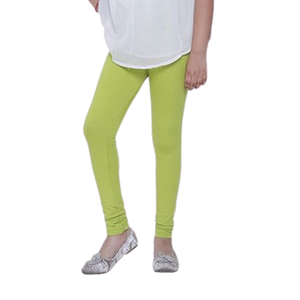 Leggings évasés pour enfants, tricotés, 100% coton, respirants, écologiques, doux, extensibles, vente en gros, fabricant en vrac, EVERGREEN - Product Image 4