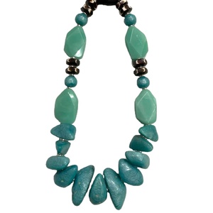 สร้อยคอลูกปัดเรซิ่นมุกเทียมแฟชั่นอินเทรนด์สำหรับทุกเพศสำหรับโอกาสปาร์ตี้ - Product Image 1