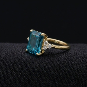Anillo de oro fino, elegante alianza de boda, estilo minimalista de compromiso, joyería con acabado brillante, regalo para el uso diario. - Product Image 5
