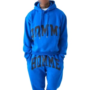 Custom Tracksuit Logo Top Flared Sweat Suit Acid Wash Acid Wash Sweat Suit <b>Sweatpants</b> and Hoodie <b>Sets</b> - Product Image 2