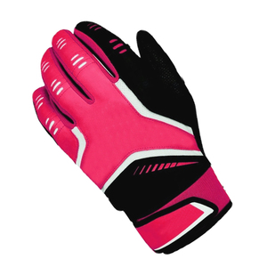 Guante de Bateo de Béisbol de Alta Calidad con Gran Agarre, Color Rosa y Negro, Guante Deportivo para Softbol con Correa Ajustable - Product Image 4