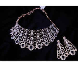 Collar de Diamantes de Corte Brillante de 22.26 CT, Chapado en Oro Rosa de 14K, con Certificado IGI, Color GH Natural, Estilo Étnico - Product Image 2