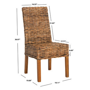 <b>Set</b> <b>of</b> <b>2</b> 18'' H Side Dining <b>Chairs</b> <b>Accent</b> Seating - Product Image 4
