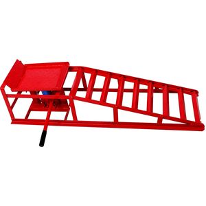 Rampe idrauliche per Auto da 2 confezioni per Auto sollevatore per Auto da 5 tonnellate per telaio di riparazione automobilistico rosso per Auto idraulico - Product Image 3