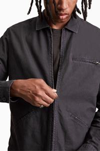 Veste en toile vintage personnalisée nouveau modèle de travailleur impression et broderie personnalisées veste de travailleur d'hiver pour hommes - Product Image 5