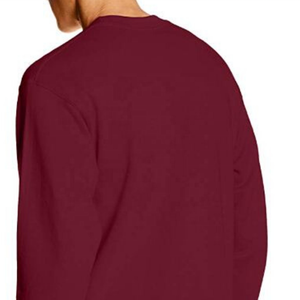 Sweat-shirt à col rond en molleton pour homme, personnalisé, anti-rétrécissement, tricoté, à capuche, hiver, OEM, uni, grande taille, 100% coton, doublé, 400g - Product Image 5