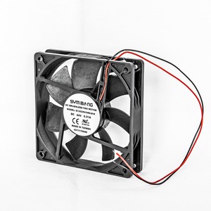 D12025-K พัดลมระบายความร้อนอุณหภูมิสูง120มม. 12V/24V ลูกปืนพลาสติกไฟฟ้า - Product Image 4