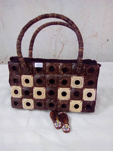 Fabrication de sac à main en noix de coco vintage avec sangle/sac de plage en coquille de noix de coco fait à la main pour les femmes décontracté quotidien fête cadeau de mariage - Product Image 6