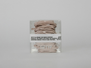 Coleteros TIETYP, Bandas Elásticas de Goma de Color Sólido, Minimalistas y Modernas para Uso Diario, Paquete para Mujer, Empaquetado en Cartón, Hecho en Corea - Product Image 3