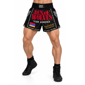 Authentische Thai-Style Shorts mit Weiten Beinschlitten & Sicherem Bund Muay Thai Shorts Maßgefertigte Kickbox-Ausrüstung MMA Shorts - Product Image 5