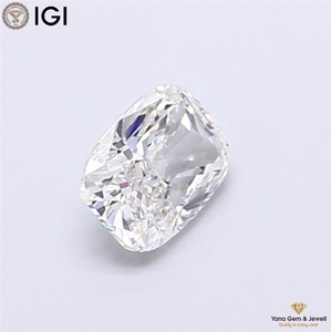 เพชรทรงคุชชั่น 1.00 กะรัต คุณภาพพรีเมียม ผลิตด้วยวิธี CVD พร้อมใบรับรอง IGI สี F ความสะอาด VS1 เหมาะสำหรับจี้แบบโซลิแทร์ - Product Image 5