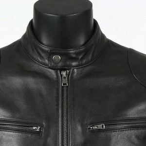 Chaquetas de Cuero para Hombre, Invierno, Transpirables, Resistentes al Viento, Impermeables, Ecológicas, Estilo Urbano, Tallas Grandes, Mejor Precio, Gran Venta - Product Image 3