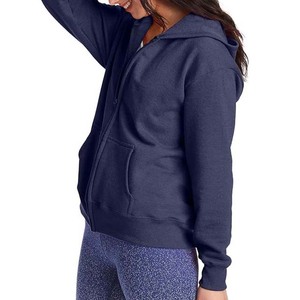 Women's Woven Sequined Front Customized Color Plus Size Winter Hoodie Sweatshirt OEM Service From Pakistan - Product Image 3