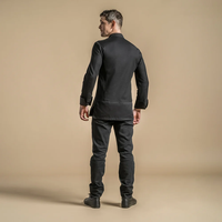 Vêtements de cuisine pour chef, uniformes de serveur et serveuse, veste de chef à manches longues pour homme, prix de gros, pour restaurant et hôtel
