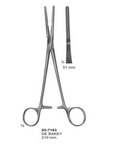 De Bakey Patent-Ducts <b>Clamps</b> 210mm Manual Premium Stainless Steel Class - Product Image 2