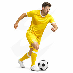 Uniforme de Fútbol Personalizado, Uniforme de Fútbol para Hombre, Mujer y Niños, Malla de Poliéster Transpirable, Sublimación, Fabricante OEM - Product Image 1