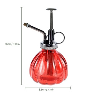 Pulvérisateur de brumisateur de plantes en verre rouge de qualité de luxe pour le jardinage intérieur de bureau à domicile pour l'arrosage succulent - Product Image 3