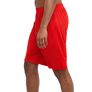 Shorts de Malla de Color Sólido Estilo Urbano, Shorts de Malla Ecológicos 100% Poliéster con Logotipo Personalizado de Alta Calidad - Product Image 1