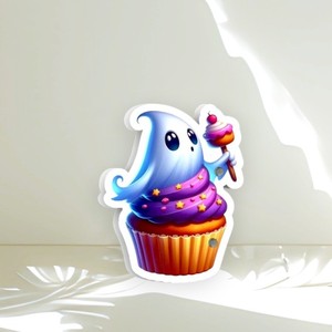 Outil de beauté magnétique en acrylique pour extensions de cils, motif Cupcake Fantôme Mignon, avec logo personnalisé, motifs Cœur, Fleur, Papillon, Diamant, Cercle - Product Image 1