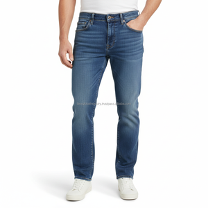 Pantalones Chino Slim Fit para Hombre, Cintura Media, Lavados, Personalizados, OEM, Venta al Por Mayor - Product Image 1