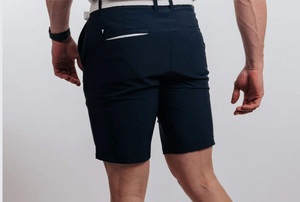 Pantalones cortos chino Bermuda personalizados de alta calidad para hombre, pantalones cortos de verano para uso diario, pantalones cortos de sarga de algodón para golf - Product Image 6
