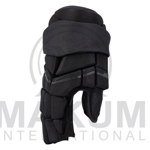 Guantes de Hockey sobre Hielo Duraderos e Impermeables, Flexibles, de Buena Calidad, Unisex, Equipo de Protección Deportiva, Cierre de Gancho y Bucle, de Cuero - Product Image 2