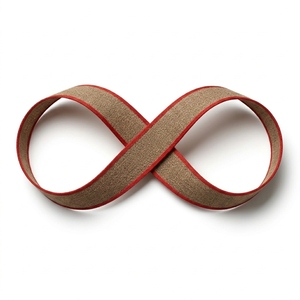 ริบบิ้นปอกระเจาแบบเรียบง่ายขนาด 25 มม. ของ Neelkamal Industries พร้อมขอบสีแดง ริบบิ้นตกแต่งจากผ้ากระสอบธรรมชาติสำหรับบรรจุภัณฑ์และงานฝีมือ - Product Image 2