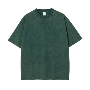 Nouveau T-shirt pour homme en coton biologique 100% écologique, poids lourd 180g, séchage rapide, couleur unie, avec logo personnalisé - Product Image 3
