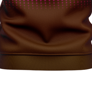 <b>Men's</b> <b>Pink</b> Brown Basketball Crew Neck <b>Sweatshirt</b> Custom Logo Halftone Fade Pullover Team Bulk Training Wear Tops OEM Custom Logo - Product Image 6