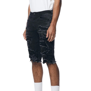 Shorts de Mezclilla para Mujer, Tendencia Actual, Corte Regular, Transpirables, Ecológicos, Verano, Lavados, Cintura Media, Servicio OEM - Product Image 4