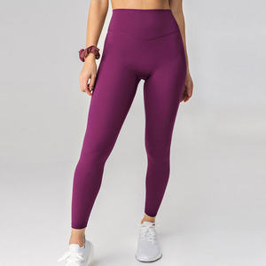 Leggings de yoga personnalisés, solides, respirants, à séchage rapide, taille haute, pour femmes et hommes - Compression écologique, sans couture, grandes tailles - Product Image 6