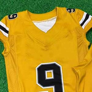 Uniformes de football américain de haute qualité Star Works Corporation, designs personnalisés, impression par sublimation, séchage rapide, respirant - Product Image 4