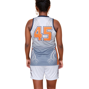 <b>Athletic</b> Women's Basketball Jersey Sets Professional Grade Female Basketball Uniform Women's Team Wear Uniform Sets - Product Image 2
