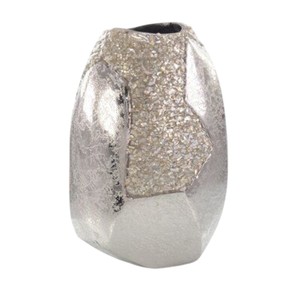 Gold Hammered Aluminum Flower <b>Vase</b> for Modern Home Decor Hand-Cafted Metal <b>Decorative</b> <b>Vase</b> for Wedding And Hotel Accents - Product Image 4