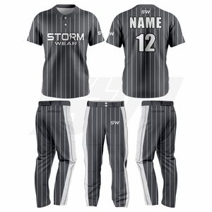 Conjunto de Uniforme de Béisbol de Alto Rendimiento, Opciones de Diseño Ilimitadas, Uniforme de Softbol, Suministro Directo de Fábrica, Uniforme de Béisbol Personalizado - Product Image 6
