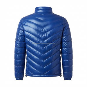 <b>Men</b> Thermal Puffer <b>Jacket</b> <b>Warm</b> Quilted Lightweight Winter Outdoor Casual Zip Front Insulated Coat Wholesale Supplier - Product Image 2
