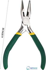 Pince à bec effilé en acier inoxydable pour la fabrication de bijoux, mini-pince à bec pour chaînes, bricolage - Product Image 6