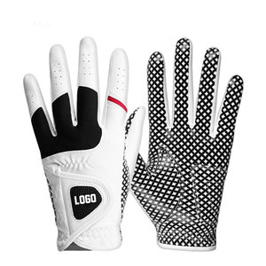 Guantes de golf de cuero Cabretta premium con tacto natural suave, rendimiento profesional de tour, guantes de cuero de grano completo. - Product Image 1