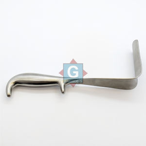 Retractor Vaginal Manual de Acero Inoxidable Doyen con Logotipo Personalizado, Instrumentos de Ginecología 75x32mm - Product Image 5